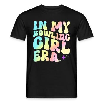 Bowling Girl Funny Ladies Team Bowler Sport - Männer T-Shirt - Schwarz - Vorne - AI Model Male 178 light (178cm)