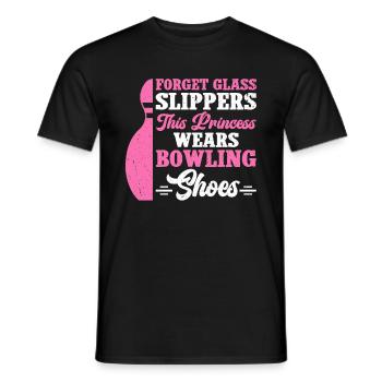 Bowling Girl Funny Ladies Team Bowler Sport - Männer T-Shirt - Schwarz - Vorne - AI Model Male 178 light (178cm)