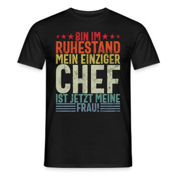 Légende de la retraite Drôle de pension Pension Retraité - T-shirt homme - noir - Devant - AI Model Male 178 light (178cm)