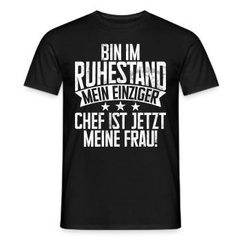 Légende de la retraite Drôle de pension Pension Retraité - T-shirt homme - noir - Devant - AI Model Male 178 light (178cm)