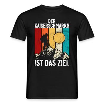 Berge Natur Bergsteigen Alpen Klettern Wandern - Männer T-Shirt - Schwarz - Vorne - AI Model Male 178 light (178cm)