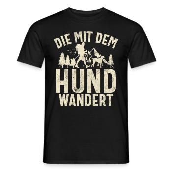 Berge Natur Bergsteigen Alpen Klettern Wandern - Männer T-Shirt - Schwarz - Vorne - AI Model Male 178 light (178cm)