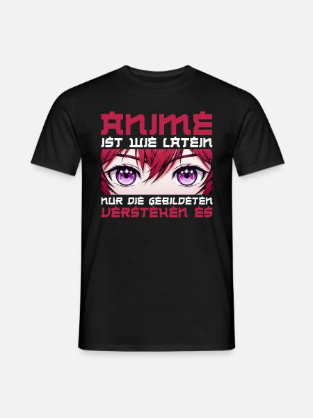 Anime Manga Otaku Japan Waifu Anime Girl Cosplay - Men's T-Shirt - black