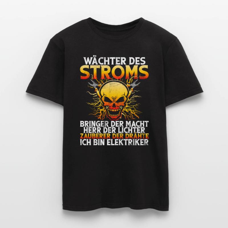 Electronics Technician Electrics Profession Volt Electrical Engineering Men’s T-shirt