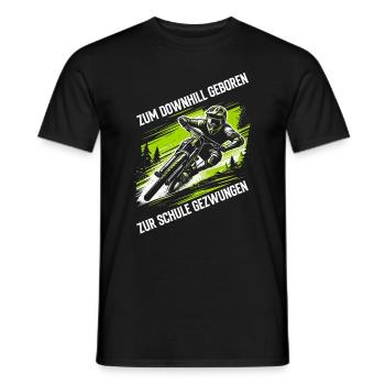 Mountainbiker Fahrradliebhaber Radfahrer Radfahren - Männer T-Shirt - Schwarz - Vorne - AI Model Male 178 light (178cm)