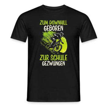 Mountainbiker Fahrradliebhaber Radfahrer Radfahren - Männer T-Shirt - Schwarz - Vorne - AI Model Male 178 light (178cm)