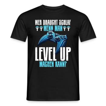 Gaming Gamer Gamer Video Player Console PC Gaming - Men's T-Shirt - black - Front - AI Model Male 178 light (178cm)