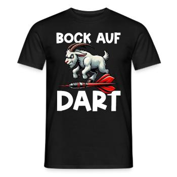 Fléchettes Jeu de fléchettes Jeu de fléchettes Jeu de fléchettes - T-shirt homme - noir - Devant - AI Model Male 178 light (178cm)