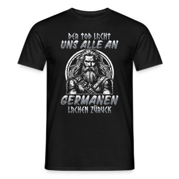 Vikings, Mythologie nordique, Dieux, Viking - T-shirt homme - noir - Devant - AI Model Male 178 light (178cm)