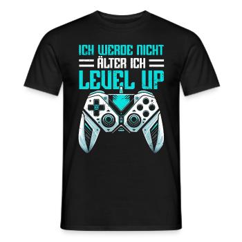 Gaming Gamer Gamer Video Player Console PC Gaming - Men's T-Shirt - black - Front - AI Model Male 178 light (178cm)