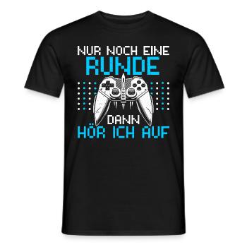 Gaming Gamer Gamer Video Player Console PC Gaming - Men's T-Shirt - black - Front - AI Model Male 178 light (178cm)