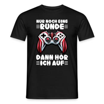 Encore un tour, puis j’écouterai sur consoles - T-shirt homme - noir - Devant - AI Model Male 178 light (178cm)
