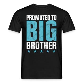 Sister Brother Matching Siblings Twins - Men's T-Shirt - black - Front - AI Model Male 178 light (178cm)