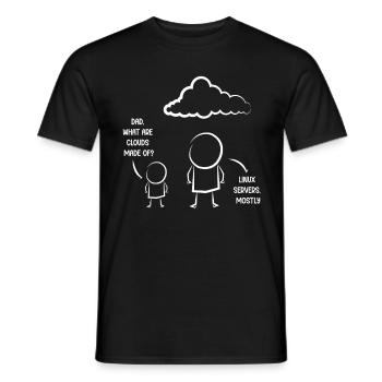 Programmeur, Codage informatique, Développeur de logiciels - T-shirt homme - noir - Devant - AI Model Male 178 light (178cm)
