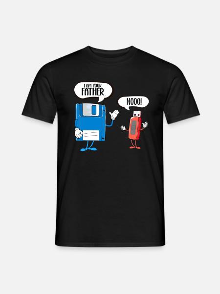 Programmierer Computercodierungssoftwareentwickler - Männer T-Shirt - Schwarz