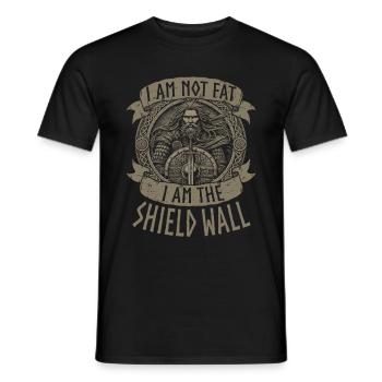 Viking Norse Gods Nordman Mythology - Men's T-Shirt - black - Front - AI Model Male 178 light (178cm)
