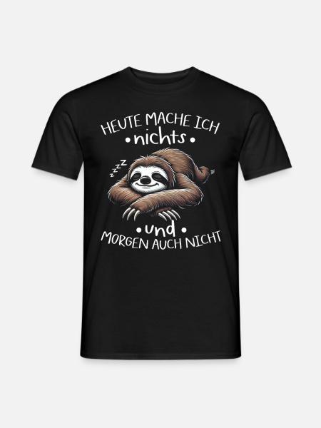 Sloth Lazy Sloth Lover Sloths - Men's T-Shirt - black