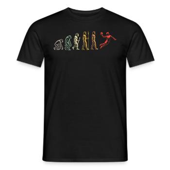 Amateurs de handball Joueurs de sport de handball - T-shirt homme - noir - Devant - AI Model Male 178 light (178cm)