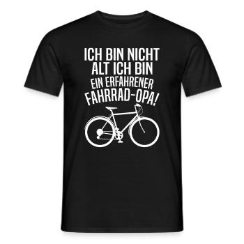 Grand-père Bike Lover Grand-père Bike Pops - T-shirt homme - noir - Devant - AI Model Male 178 light (178cm)