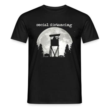 Gift for the high Jäger - Men's T-Shirt - black - Front - AI Model Male 178 light (178cm)
