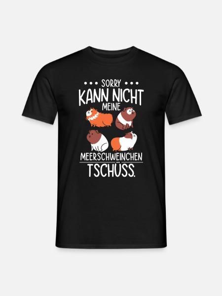Guinea Pig - Männer T-Shirt - Schwarz