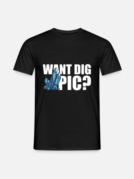 Funny Geologist - Männer T-Shirt - Schwarz