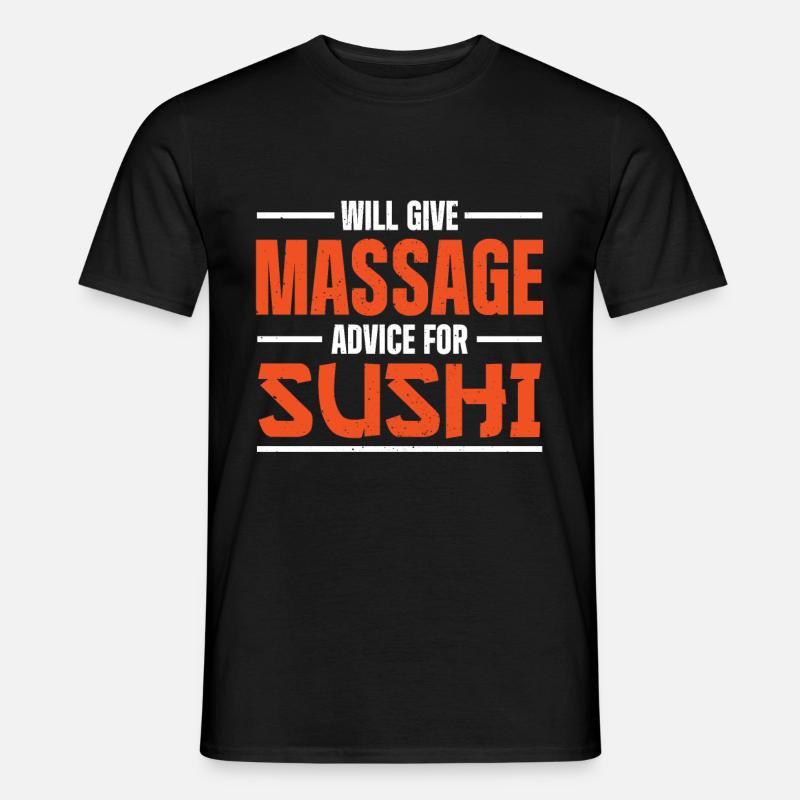 Massage Therapist - Männer T-Shirt - Schwarz