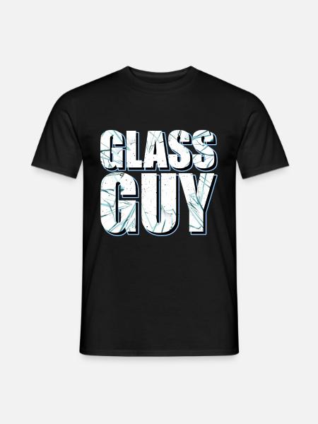Glass Guy - Glassblowing - Männer T-Shirt - Schwarz