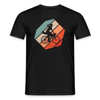 Gravel - Men's T-Shirt - black - Front - AI Model Male 178 light (178cm)