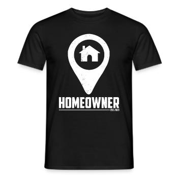 Housewarming Party | Homeowner 2023 - Männer T-Shirt - Schwarz - Vorne - AI Model Male 178 light (178cm)