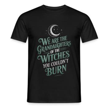 Witch Legacy: Unburned Strength - Men's T-Shirt - black - Front - AI Model Male 178 light (178cm)