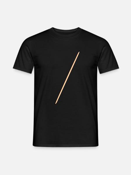 toothpick - Men's T-Shirt - black