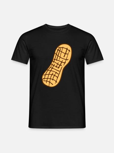 Peanut Peanut Shell - Men's T-Shirt - black