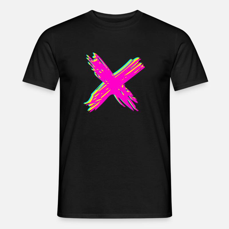 Zeichen - Männer T-Shirt - Schwarz