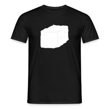 Zucker - Männer T-Shirt - Schwarz - Vorne - AI Model Male 178 light (178cm)