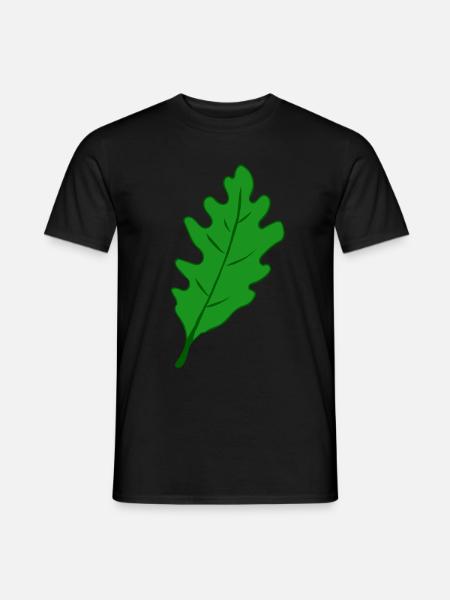 Oak - Oak Leaf - Men's T-Shirt - black