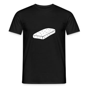 Matratze - Männer T-Shirt - Schwarz - Vorne - AI Model Male 178 light (178cm)