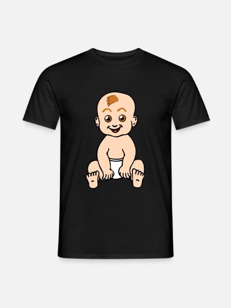 infant - Men's T-Shirt - black