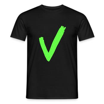 Coche - T-shirt homme - noir - Devant - AI Model Male 178 light (178cm)