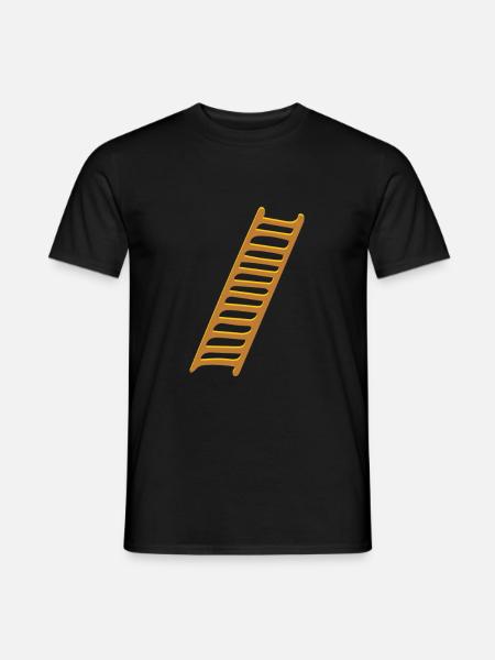 échelle - T-shirt homme - noir