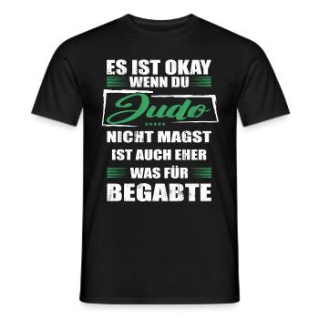 Spruch judo Mann & Frau & Kinder - Männer T-Shirt - Schwarz - Vorne - AI Model Male 178 light (178cm)