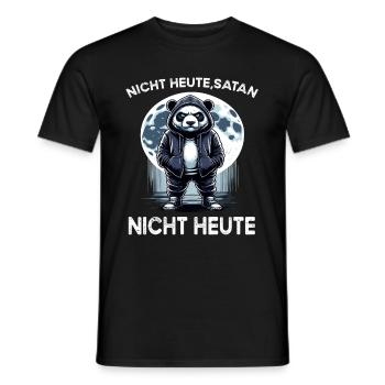 Je déteste les gens grognons du matin au bureau drôle - T-shirt homme - noir - Devant - AI Model Male 178 light (178cm)