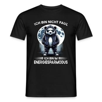 Ik haat mensen 's ochtends mopperen op kantoor grappig - Heren T-shirt - zwart - Voor - AI Model Male 178 light (178cm)