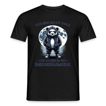 I hate people morning grouch in the office funny - Men's T-Shirt - black - Front - AI Model Male 178 light (178cm)