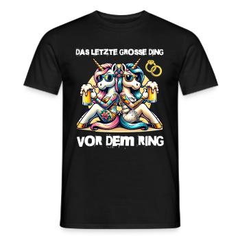 Enterrement de vie de garçon Mariée Enterrement de vie de jeune fille Grondement de femmes - T-shirt homme - noir - Devant - AI Model Male 178 light (178cm)