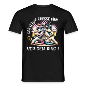 Enterrement de vie de garçon Mariée Enterrement de vie de jeune fille Grondement de femmes - T-shirt homme - noir - Devant - AI Model Male 178 light (178cm)