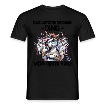 Enterrement de vie de garçon Mariée Enterrement de vie de jeune fille Grondement de femmes - T-shirt homme - noir - Devant - AI Model Male 178 light (178cm)