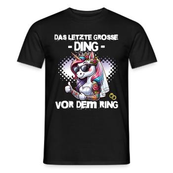 Enterrement de vie de garçon Mariée Enterrement de vie de jeune fille Grondement de femmes - T-shirt homme - noir - Devant - AI Model Male 178 light (178cm)