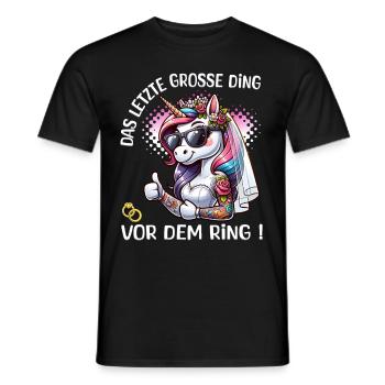 Enterrement de vie de garçon Mariée Enterrement de vie de jeune fille Grondement de femmes - T-shirt homme - noir - Devant - AI Model Male 178 light (178cm)