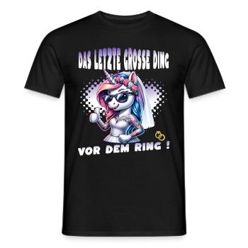Enterrement de vie de garçon Mariée Enterrement de vie de jeune fille Grondement de femmes - T-shirt homme - noir - Devant - AI Model Male 178 light (178cm)
